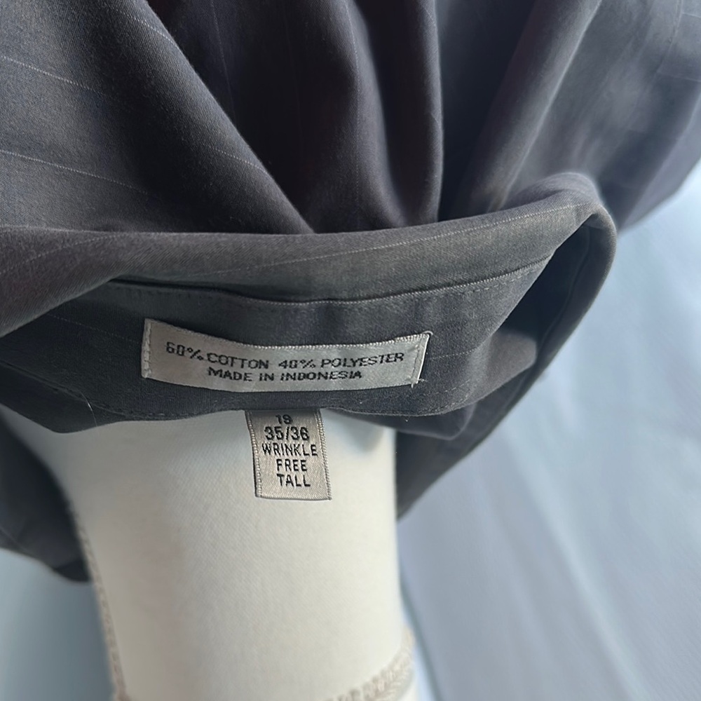 Geoffrey Beene Black Dress Shirt - Picture 4 of 6